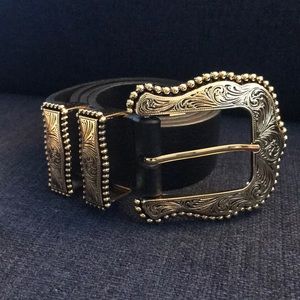 B-Low The Belt Dakota belt (black and gold)